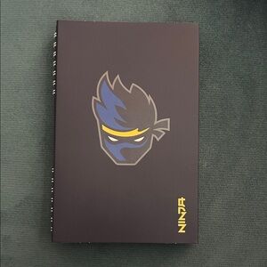 Ninja Notebook With Stickers & Tips For Improving Your E-Game NWT